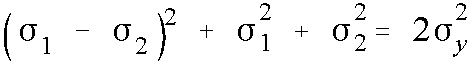 Distortional energy equation