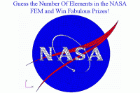 NASA Meatball finite element mesh